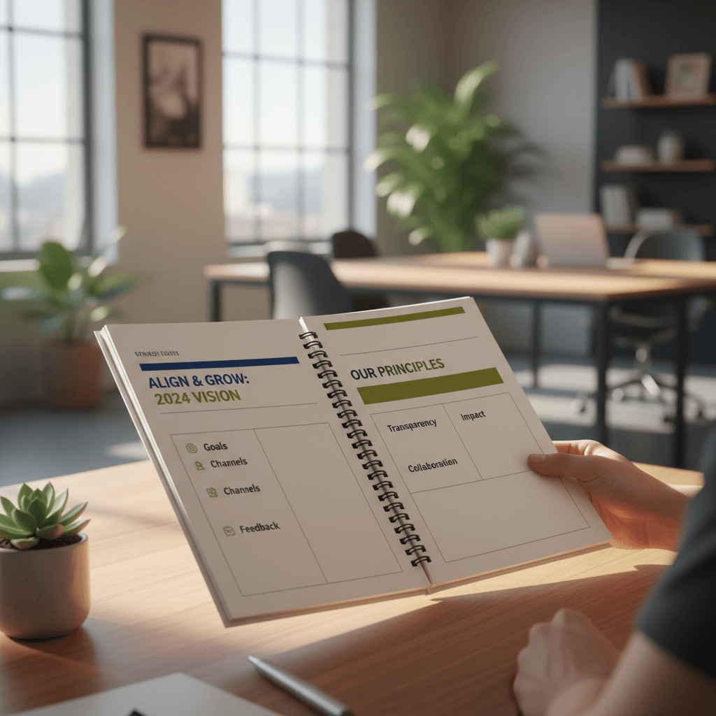 Internal communication strategy document